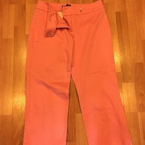 Pink cropped pants